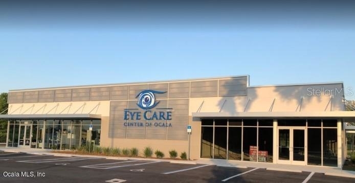 Located next to Eye Care Center of Ocala, facing Campus .